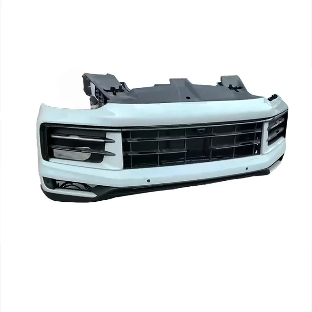 For  2019-2024 Front Bumper Radiator Grille Fan Parking Sensor Wiring Harness and Tow Cover