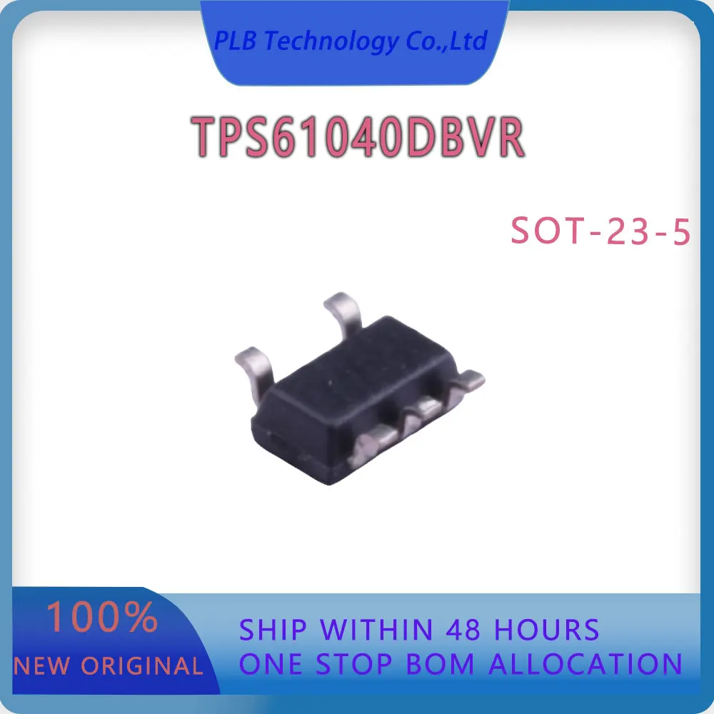 Original TPS61040 Integrated Circuit TPS61040DBV Boost converters SOT23 DC-DC Switching Regulators Electronic Stock IC Chip New