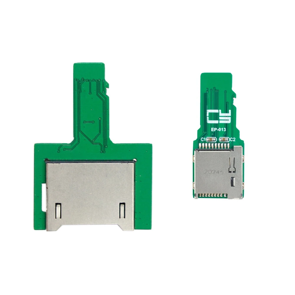 Cablecc CY 2pcs TF Micro SD Male Extender to SD Card Female Extension Adapter PCBA SD/SDHC/SDXC UHS-III UHS-3 UHS-2