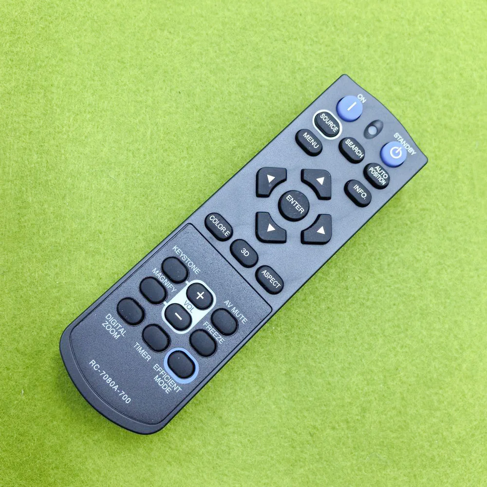 Remote Control RC-7080A-700 For Mitsubishi ELECTRIC TX10U TW11U TX20U TW21U Optoma EX632 DLP Projector