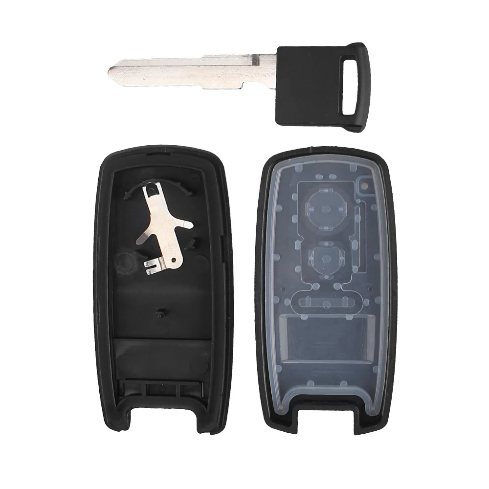 KEYYOU 2/3 przycisk do Suzuki SX4 Grand Vitara Swift dostęp bezkluczykowy obudowa pilota bez kluczyka Auto obudowa kluczyka do samochodu Case Fob z