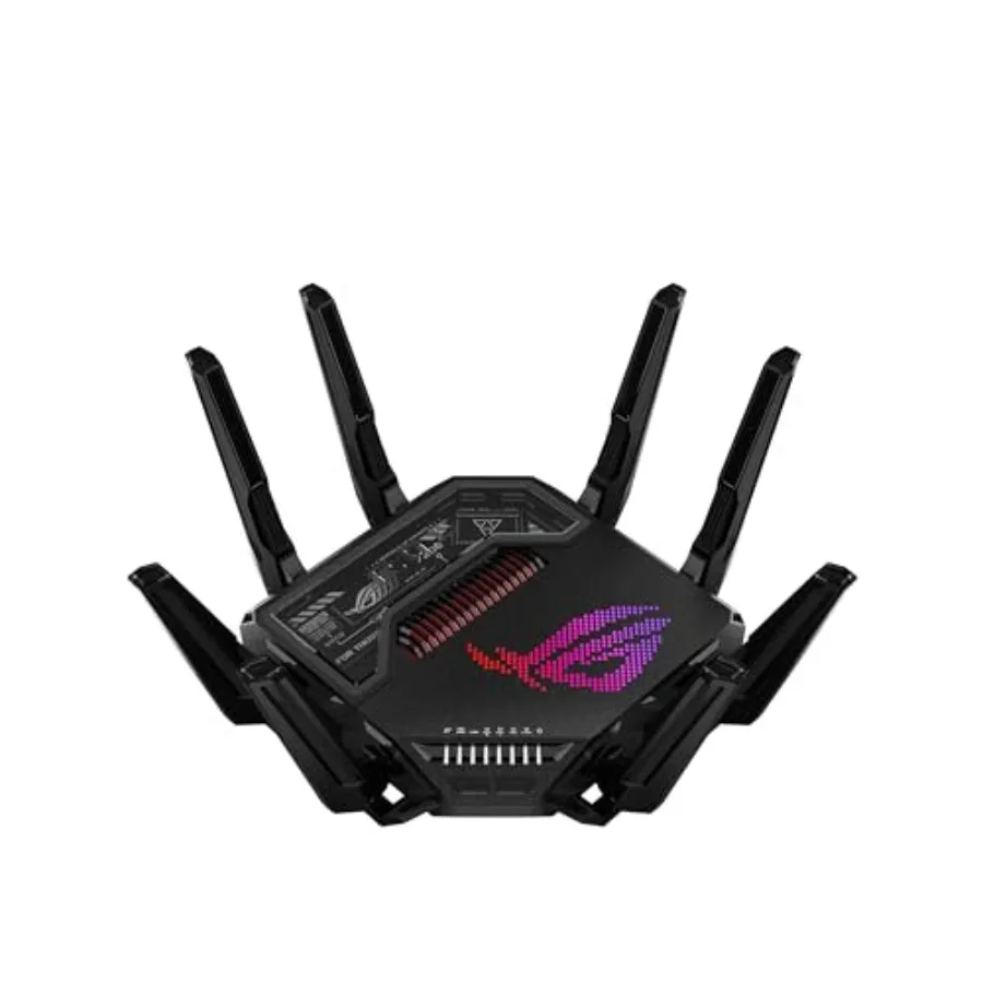 

Игровой маршрутизатор ROG Rapture GT-BE98 PRO WiFi 7 с двумя портами 10G по 320 МГц, трехуровневым ускорением игр, режимом мобильных игр, подписка