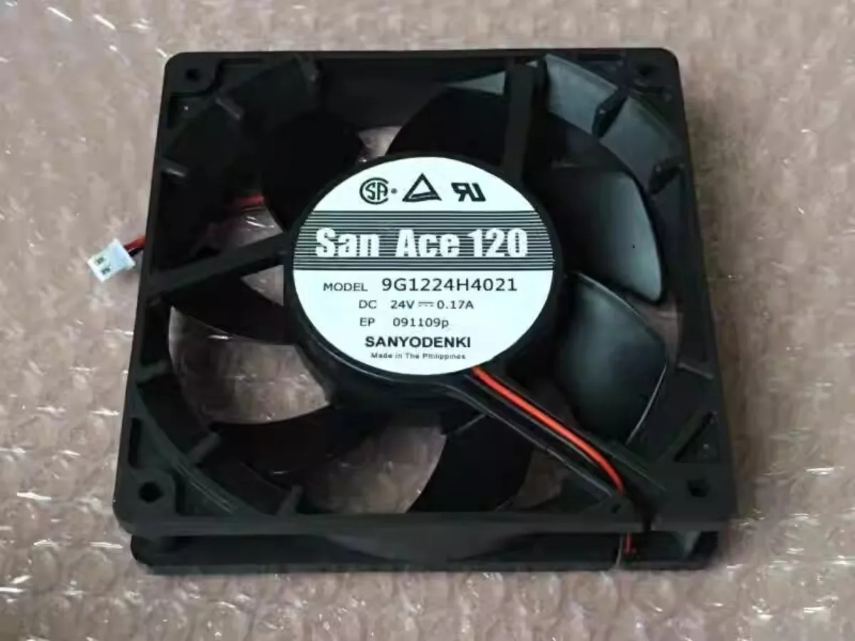 

For Sanyo 9G1224H4021 12025 24V 0.17A 12CM 2-Pin Inverter Cooling Fan
