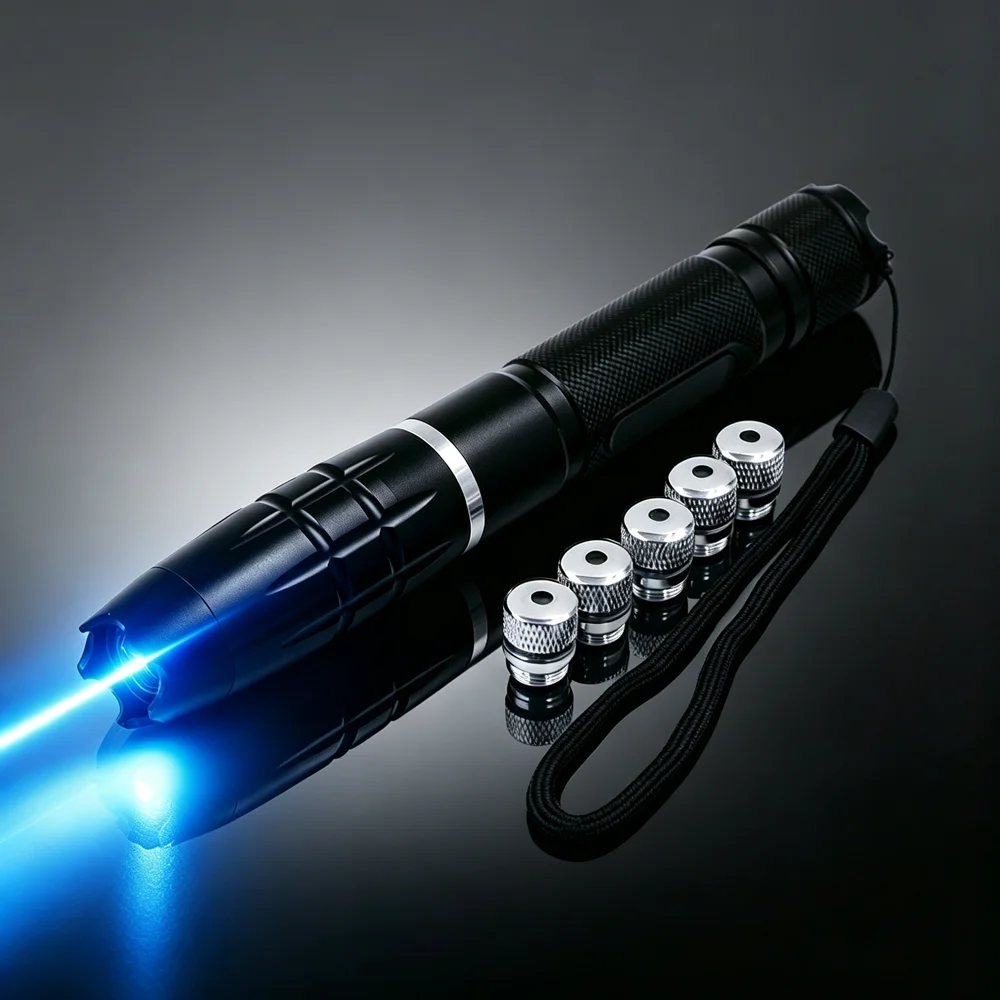 not-provided-battery-high-power-laser-pointer-transform-pattern-adjustable-focus-laser-light-pen-requires-2x16340-batteries）