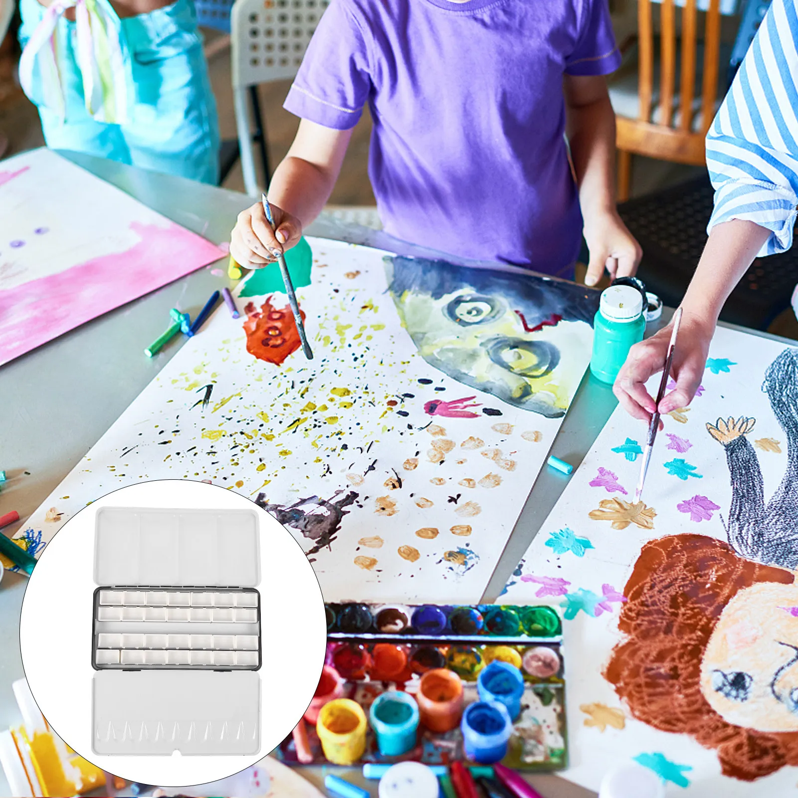 1set-watercolor-pigment-storage-box-large-metal-tin-paint-case-black-creative-easy-carry-empty-paint-pots-organizer-for-artists