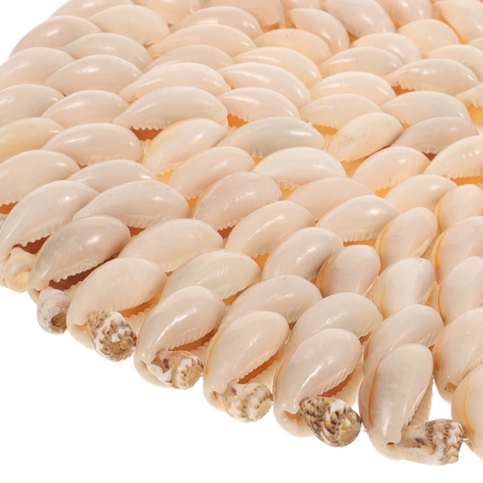 

Natural Shell Coasters Heat Insulation Cup Mats Non-Slip Mug Pads Household Decorative Themed Table Mat For