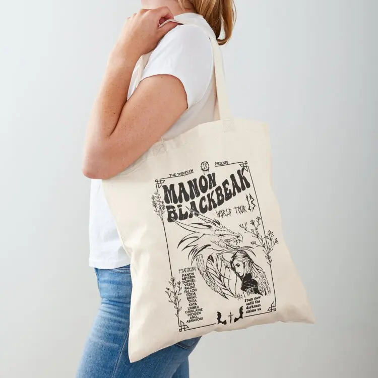 

Manon Blackbeak Throne Of Glass Shirt Sarah J Maas Merch Rowan Tote Bag tote bag screen bags for women