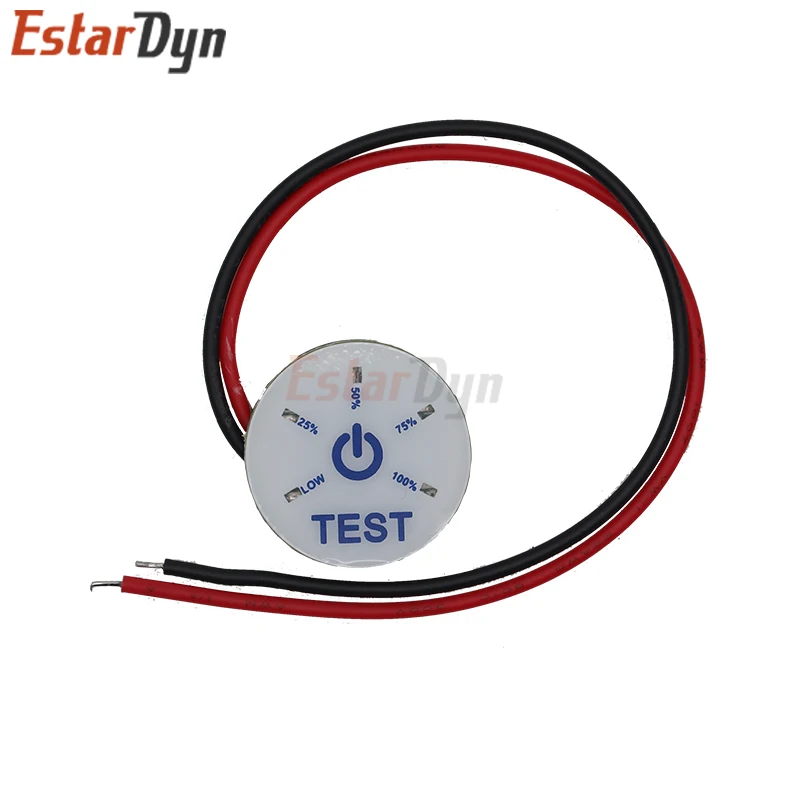 Mini Battery Capacity Indicator Power Level Display 1S 2S 3S 5S Li-ion 12.6V 12V Lead acid 4S Lifepo4 with undervoltage warning