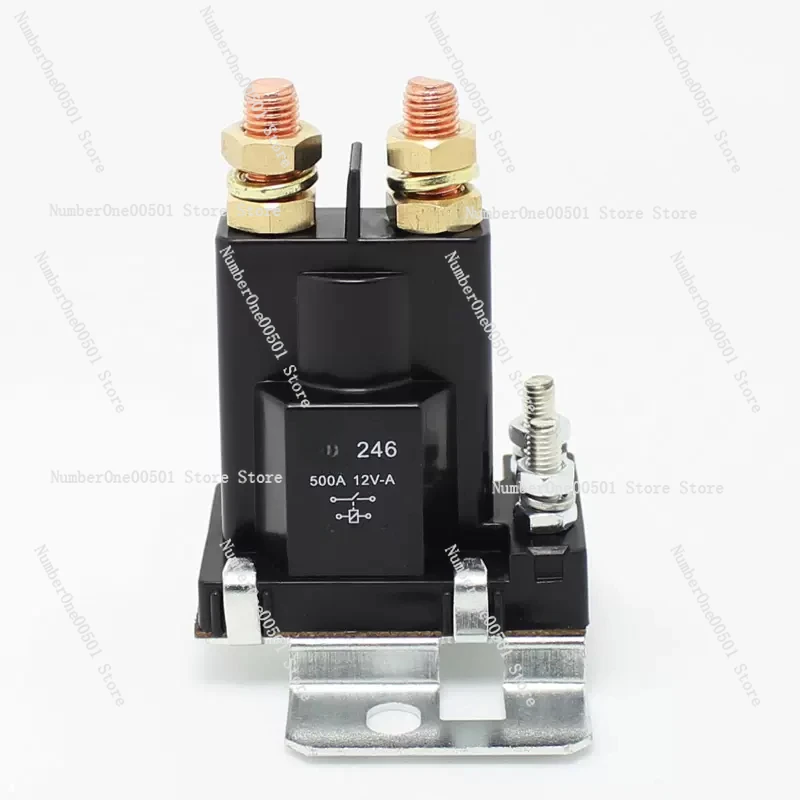 Newly upgraded 500A DC relay/contactor, super current modified car main power switch 12V 24V