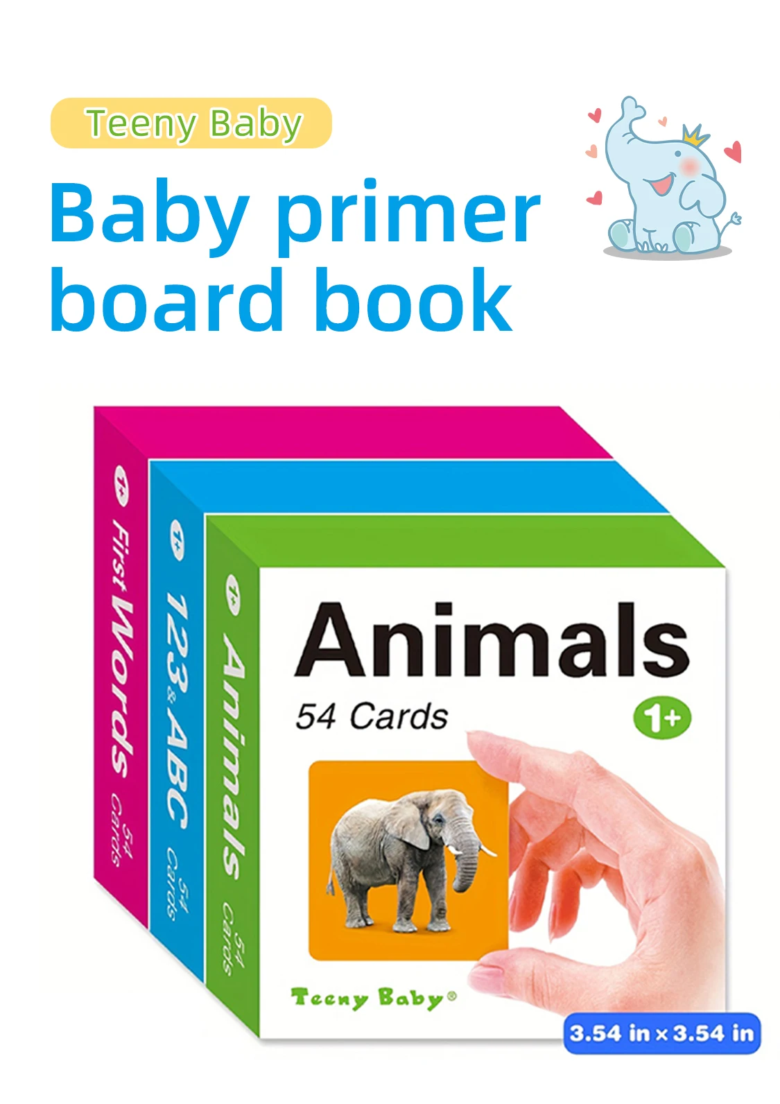 

Infant and toddler enlightenment board: animal, word, letter recognition, opening up a new experience of early education