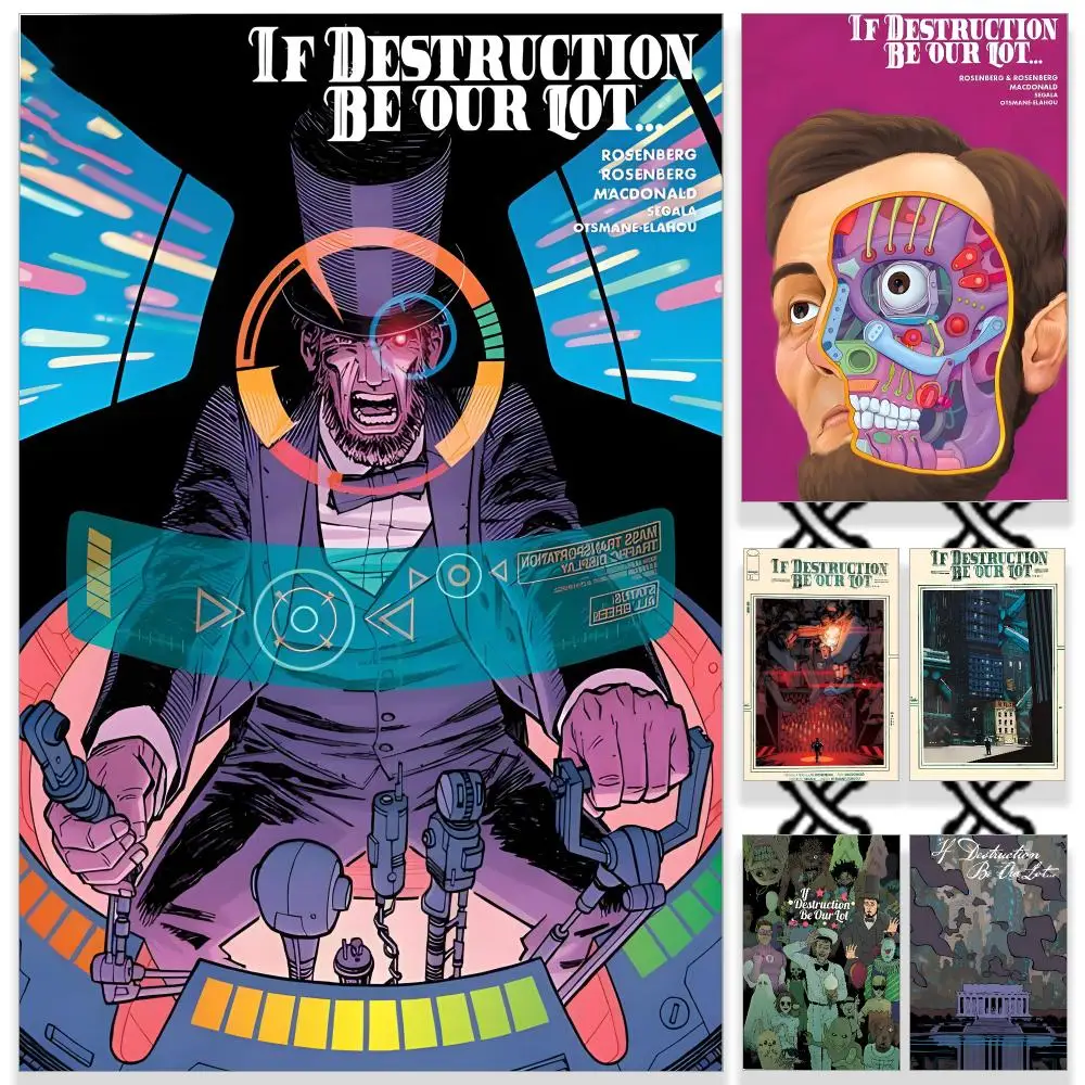 Fantasy If Destruction Be Our Lot HD Waterproof PP Self-Adhesive Removable Wall Art Poster for Bedroom Cafe Gym Home Decor Gift