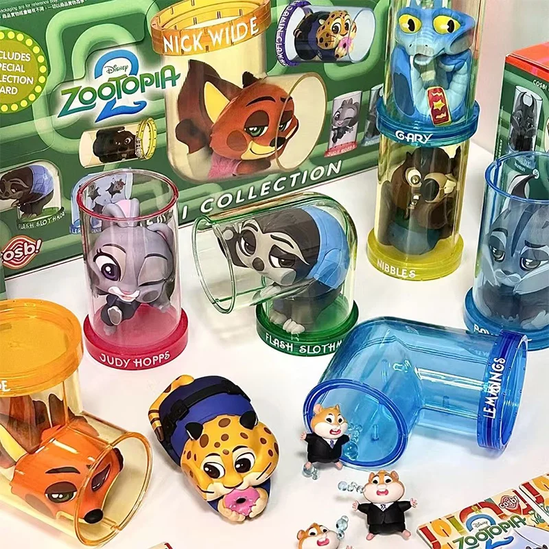 

Zootopia V2 Mystery слепая коробка милая мини аниме периферийная фигурка игрушка настольная книжная полка орнамент модель сюрприз коллекционный подарок