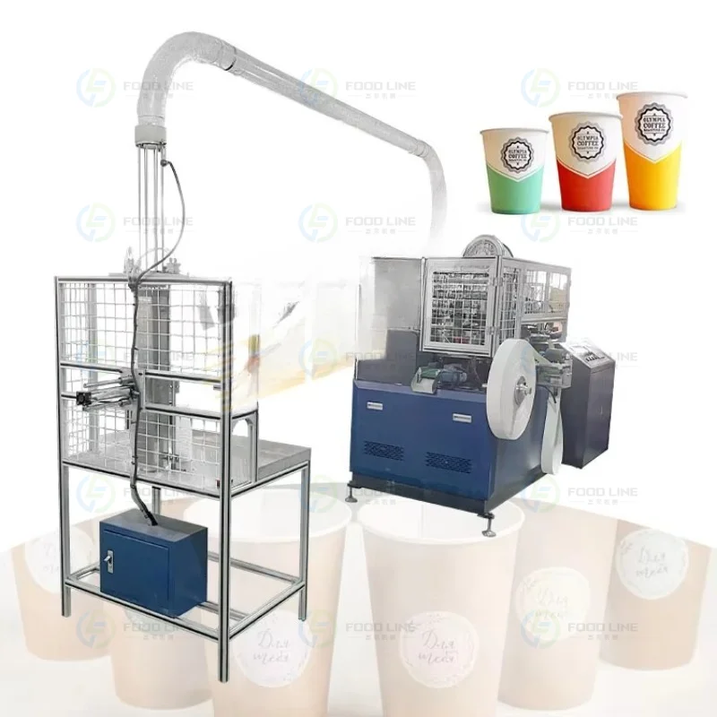 Disposable Cardboard Carton Cup Plate Maker Machine Paper Cup Make Machine and Price in Pakistan Customized
