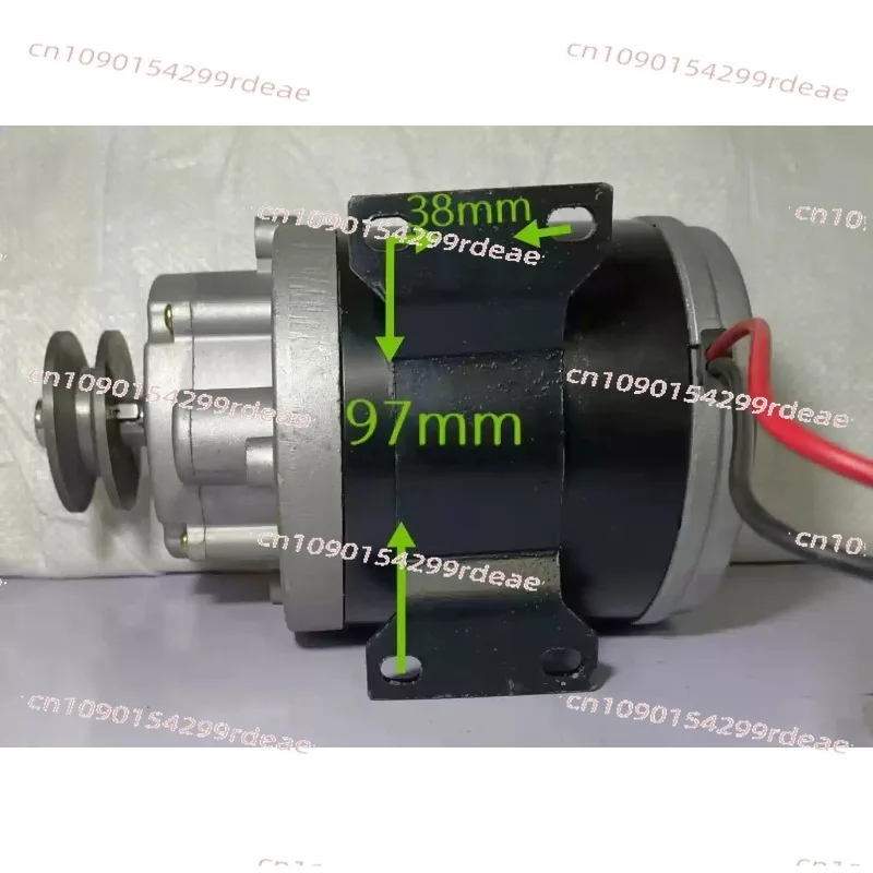 Applicable to DC motor 600W180 to 12V24V/48V pulley, frying machine reel