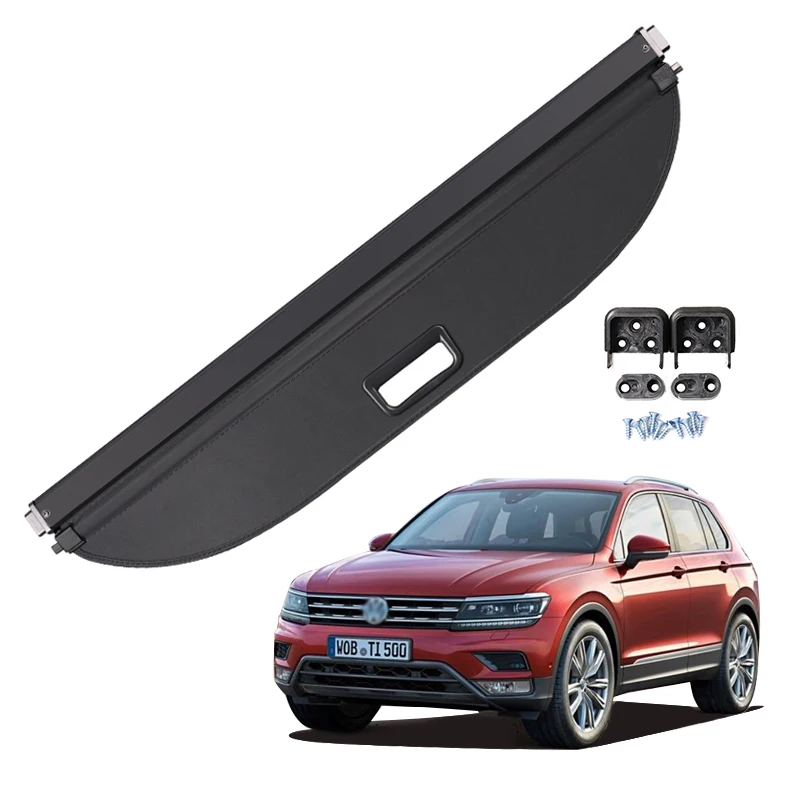 

For VW Tiguan 2010-2016 Retractable Trunk Cargo Cover Waterproof Anti-Peeping Shield Privacy Auto Interior Accessories