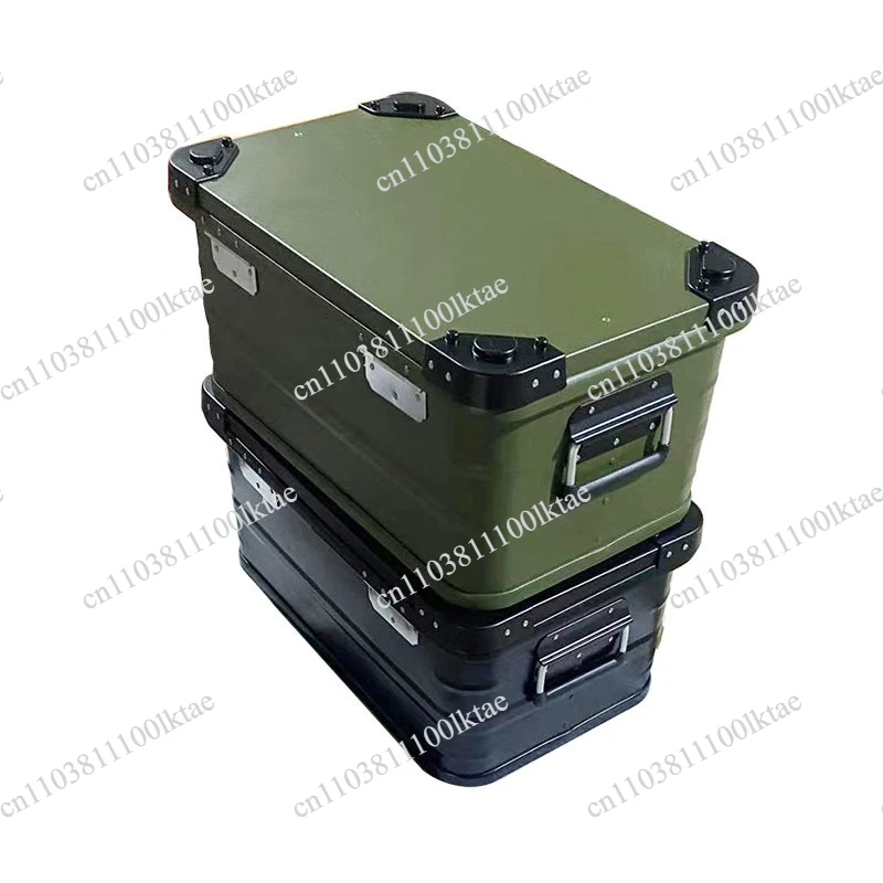 Outdoor Aluminum Camping Aluminum Alloy Storage  A Must-have Large Storage Box for Outdoor Self-driving Tours