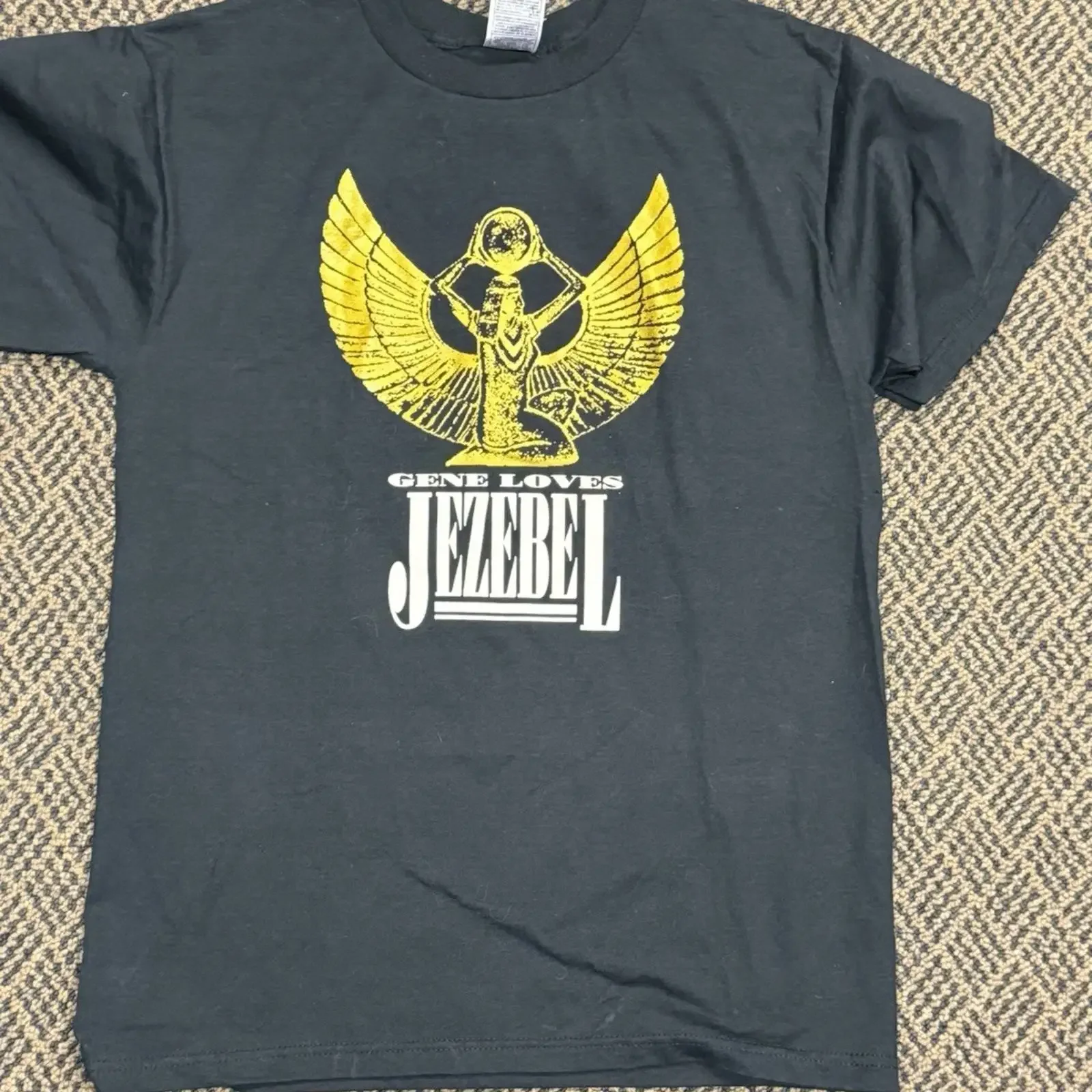 Vtg Gene Loves Jezebel The Resurrection Tour T Shirt Vintage Super Rare Medium vintage Washed graphic Versatile Breathable Soft