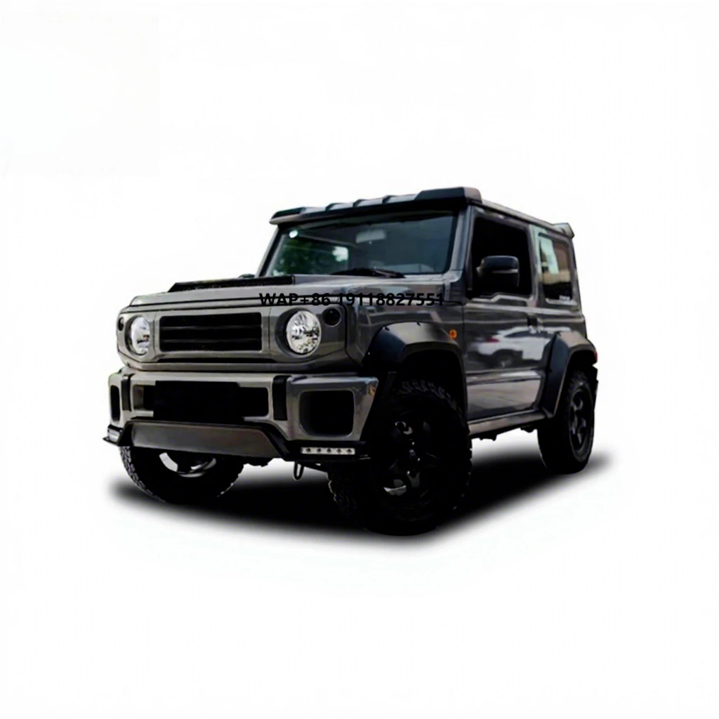 

Facelift Upgrade Lb Style Fiber Glass Engine Hood Front Bumper Fender Flares for Suzuki Jimny Body Kits