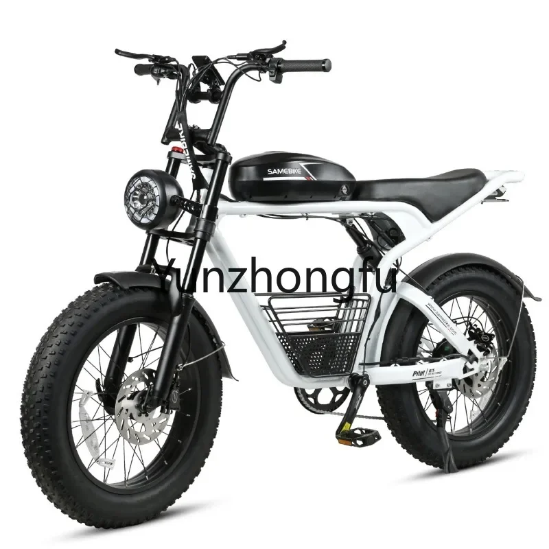 New Arrival EU Stock M20 20 inch Motorcycle ebike 48V16AH 1000W High Power Motor Fat Tire Ebike