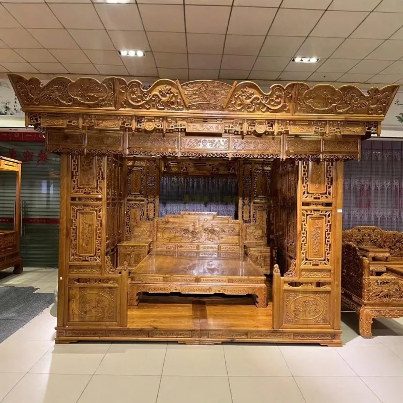 Gouden nanmu plankbed