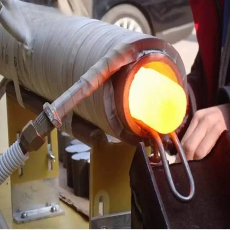 

Индукционная ковка алюминия и латуни для металлургической и литейной промышленности для нагрева заготовок и прутков