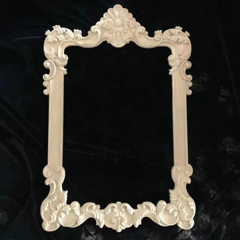 Nail salon nail polish display stand - golden wall-mounted type