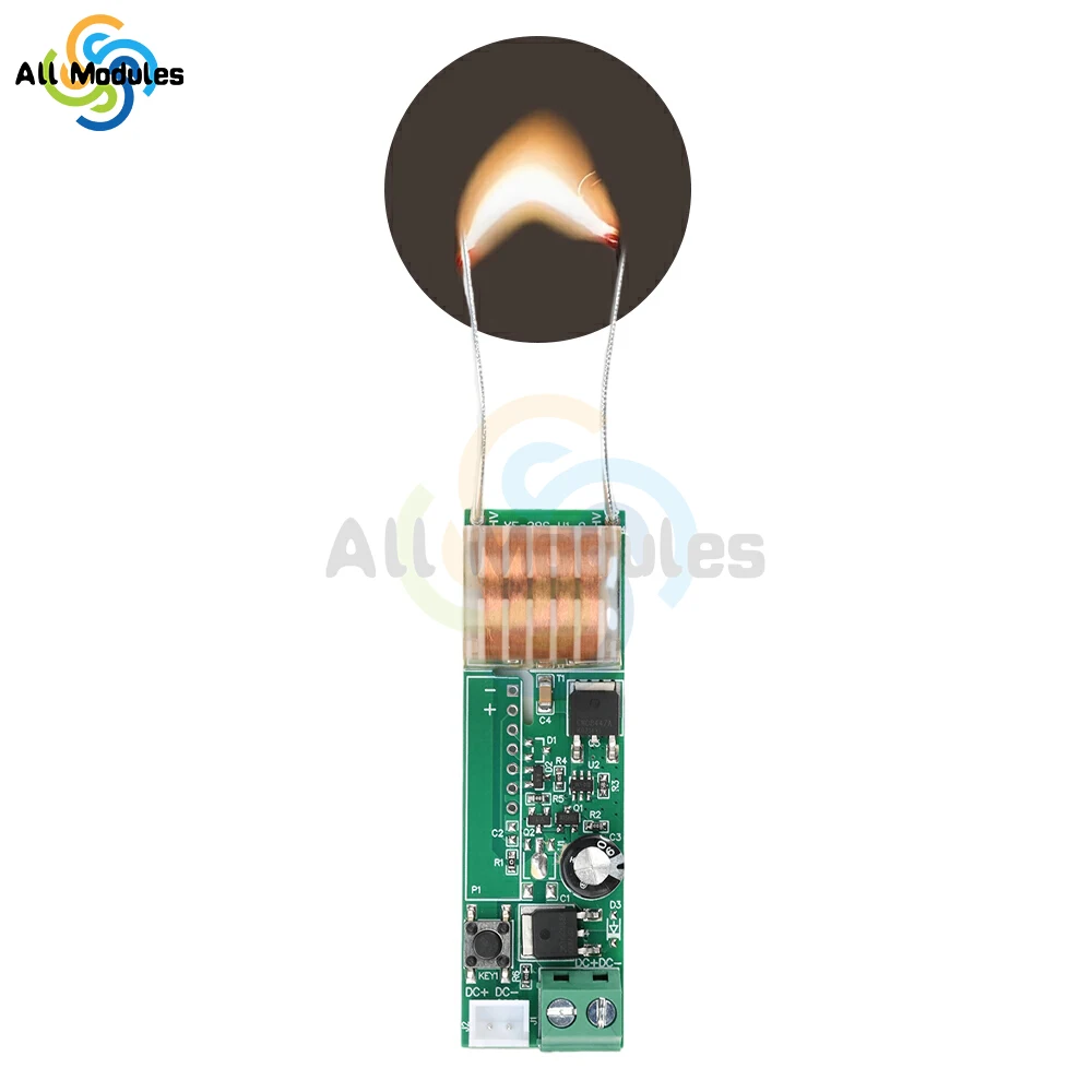 YF-29S Pulse Arc Igniter High Voltage Igniter DC 4-10V to 15KV Boost Coil Board DIY Arc Cigarette Ignition Igniter Module