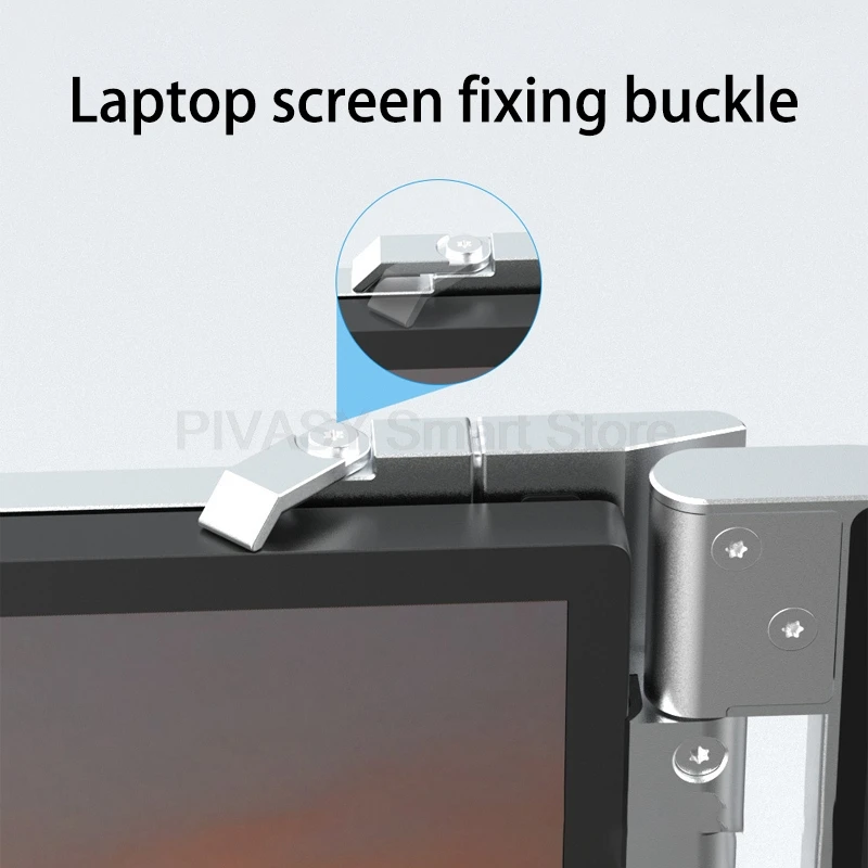 شاشة محمولة مزدوجة الشاشة مقاس 14/15 بوصة عالية الدقة مع جسم معدني رفيع للغاية لتمديد الكمبيوتر المحمول المكتبي متعدد المهام