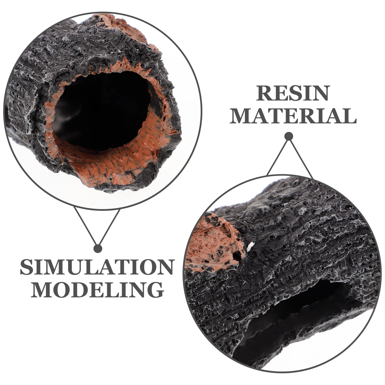 

Aquarium Hideout Realistic Fish Tank Decoration Lifelike Reptile Spider Shelter Vivid Shrimp Cave Exquisite Ornaments