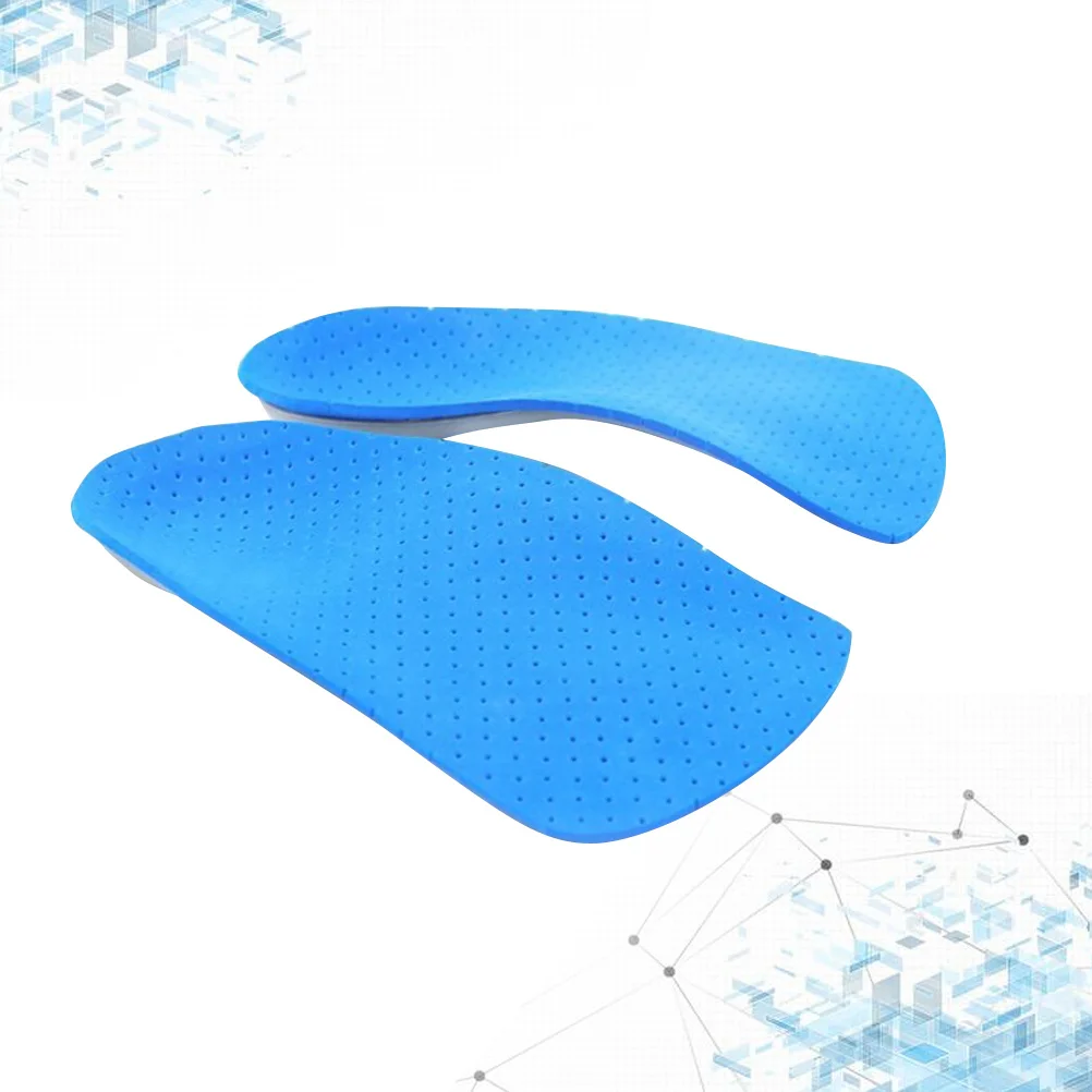 

1 Pair Non-Slip Arch Support Insoles Eva Half Foot Pad For Flatfoot Sports Running Hiking Climbing Shoes Breathable Flat Feet