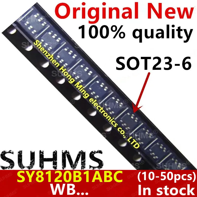 (10-50 sztuk)100% Nowy SY8120B1ABC SY8120B1AB SY8120B1A SY8120 WBDEA WB.... SOT23-6