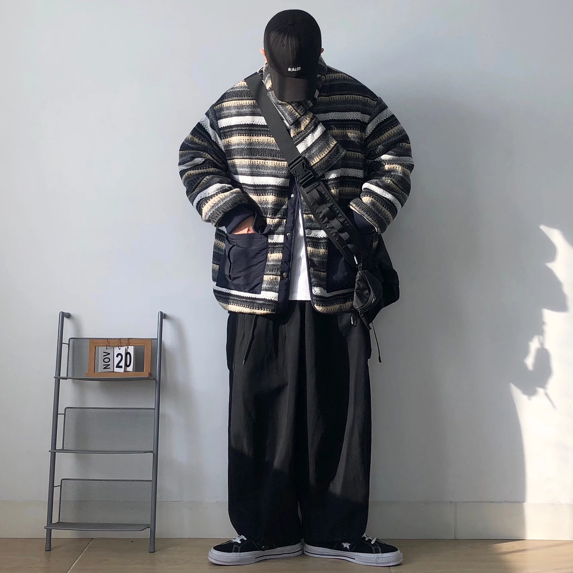 

y Двусторонняя одежда в японском стиле в стиле ретро, этническая повседневная свободная хлопковая куртка, теплое хлопковое пальто, верхняя одежда