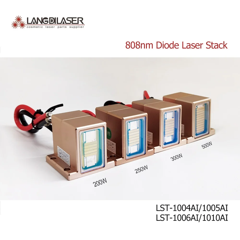 

LST Series 808 Diode Laser Stack As 4&5&6&10 Bars / Power 200W/250W/300W/500W / Warranty More Than 10,000,000 times