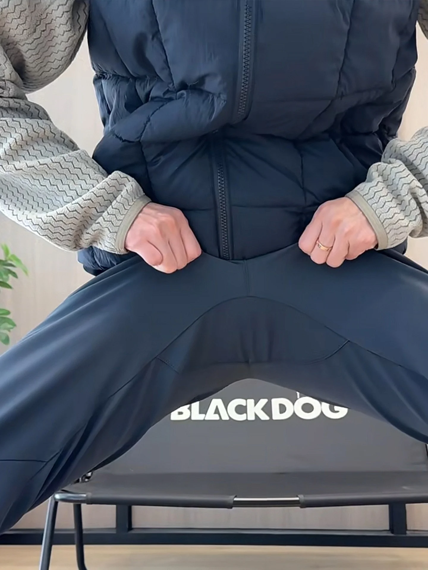 American Sle Dames Winter Outdoor Wandel- en Skibroek Elastische Slim Fit Zachte ell-broek met Rits Rechte pijpen Casua...