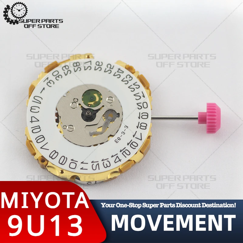 New Japanese Miyota 9u13 Movement with Battery Sr916sw Quartz Movement Watch Accessories