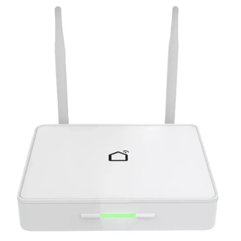 ABUO-Tuya Zigbee 3.0 Gateway Smart Home Hub Moderm With Enhanced Strong Signal RJ45 Work Across Floors Smart Life APP