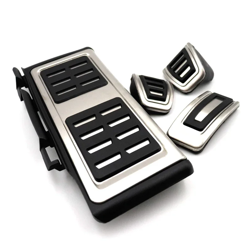 For Audi A1 Mk2 GB 2018 2019 2020 2021 2022 Car Pedal Pad Automotive Stainless Steel Non-slip No Drilling Pedals Car Accessories