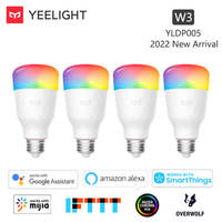 Yeelight Smart LED Bulb Multicolor W3 YLDP005 E27 Wifi App 900lm 1700-6500K 100-240V 8W Work with Google Home Alexa IFTTT Mijia