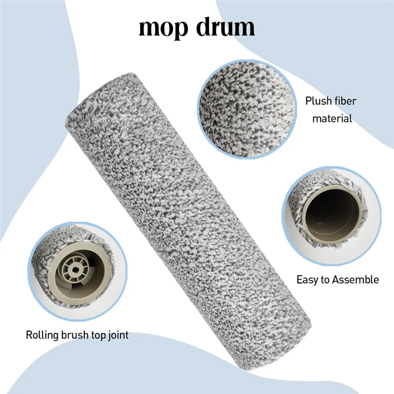 

AC39-Accessories Parts For Yeedi S14 Plus/Ecovacs X8 PRO OMNI/Ecovacs X8 PRO Plus Main Side Brush Hepa Filter Mop Bags