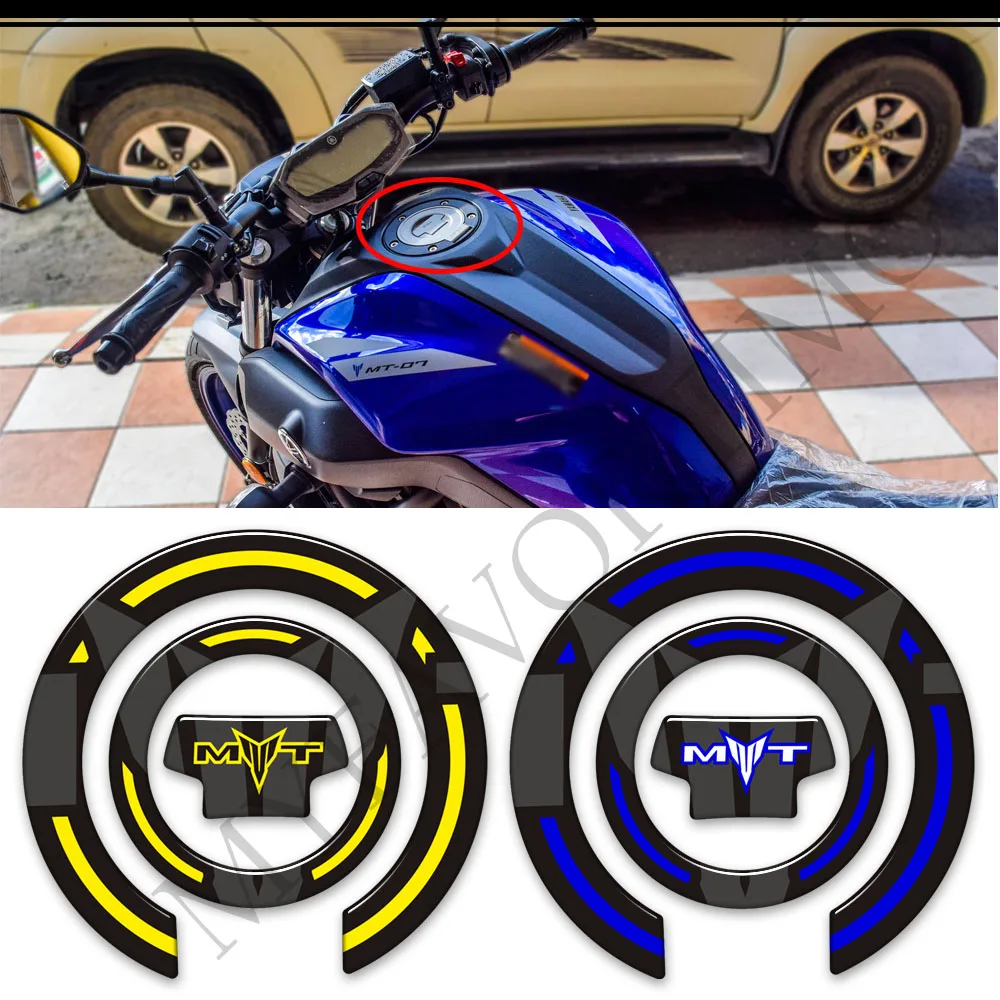 

For Yamaha MT07 MT 07 SP MT-07 Motorcycle Stickers Decals Wind Deflector Windscreen Protector Tank Pad Kit Knee 2021 2022