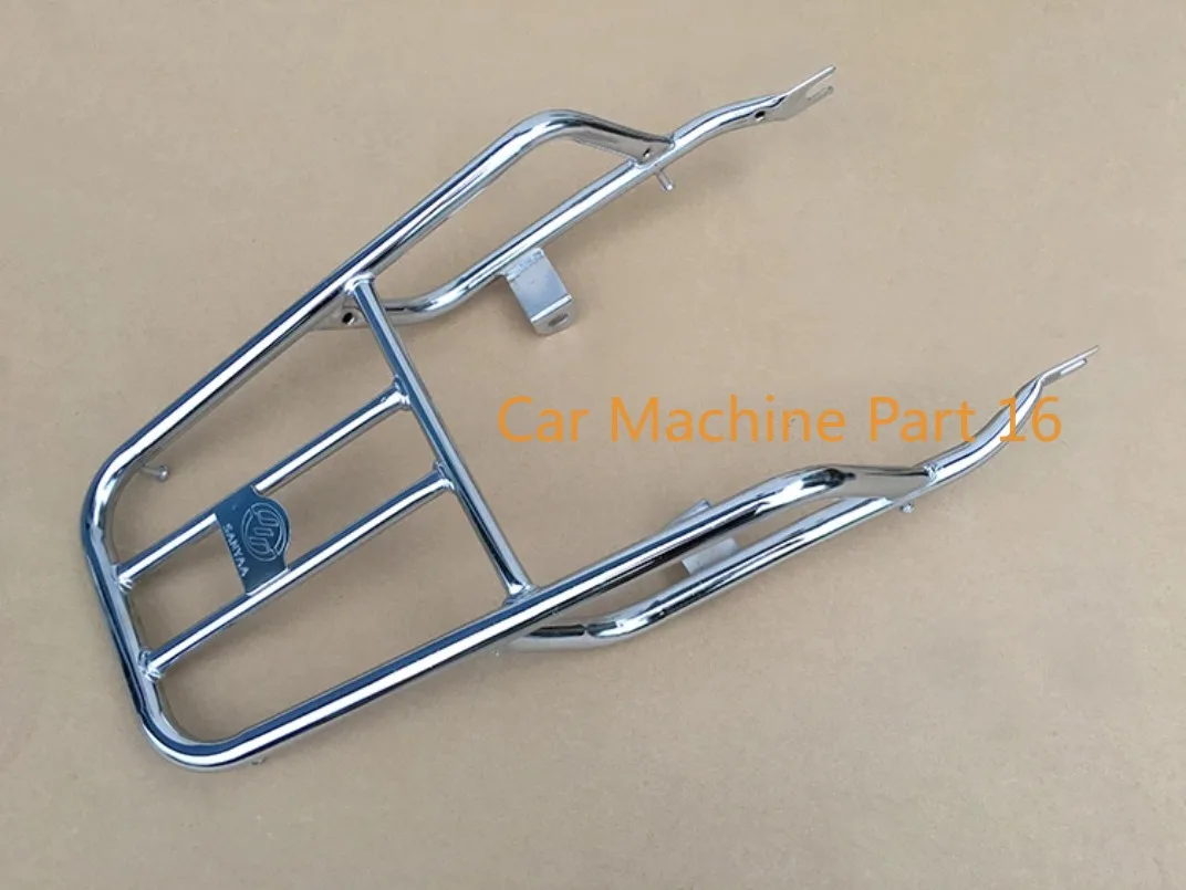 Motorcycle Shelf FOR GN125 Hj125-8 Rear Shelf Rear Tailstock Rear Box Rack Thickened Pipe Rack