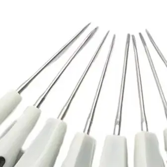 

8Pcs Dental Stainless Steel Elevator White Surgery Extracting Apical Root Elevator High Quality Dentistry Surgical Instrument