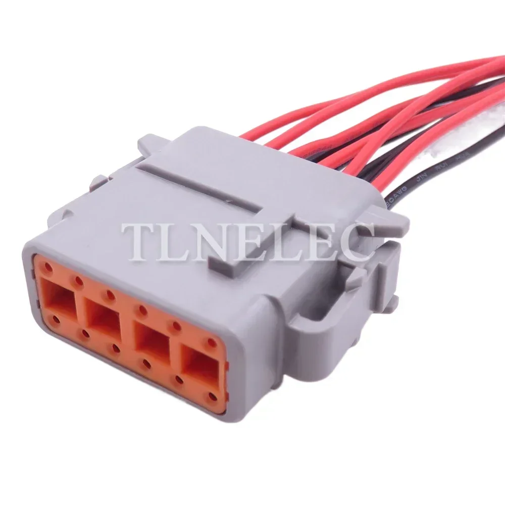 12 Pin Way Auto Wire Harness Socket With Wires Car Sealed Connectors DTM04-12P ATM04-12P DTM06-12S ATM06-12S