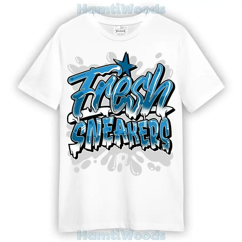 Powder Blue 9s Shirt - Shoe Freshing Graphic Shirt Unisex