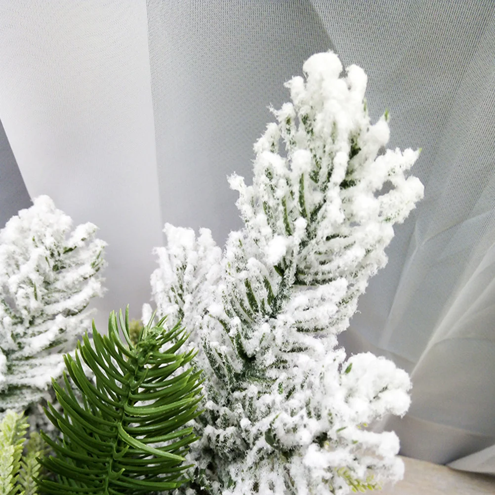 

1pc Mini Simulated Christmas Tree Pvc Craft Decor For Holiday Party, Table Ornament, Festive Christmas Decoration,