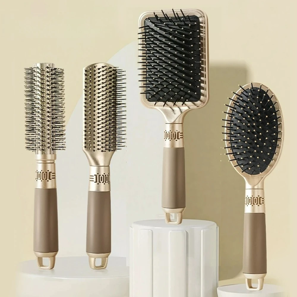 

Hair Massage Air Cushion Comb Brush Scalp Hairbrush Detangle Anti Static Salon SPA Hairdressing Styling Tool Oval Round