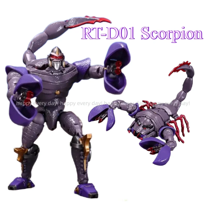 

In stock ROBOTtoys RT-D01 Scorpion Warrior Scorpion Transfiguration Toys 3rd Party Action Figures Robot Collection Gifts