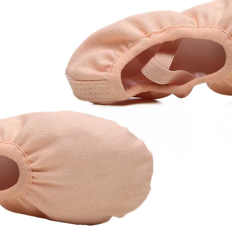 Diplip Ballet Dance Shoes for Women Girls Split Soft Sole Ballet Slippers Fabric Ballet Shoes Flat Professional  Canvas Shoes