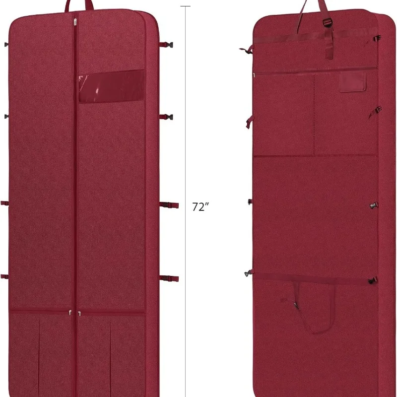 wine-red-600d-wedding-dress-baglong-evening-gown-storage-dust-coverfoldable-garment-protector-with-carry-handle-for-bridal-use