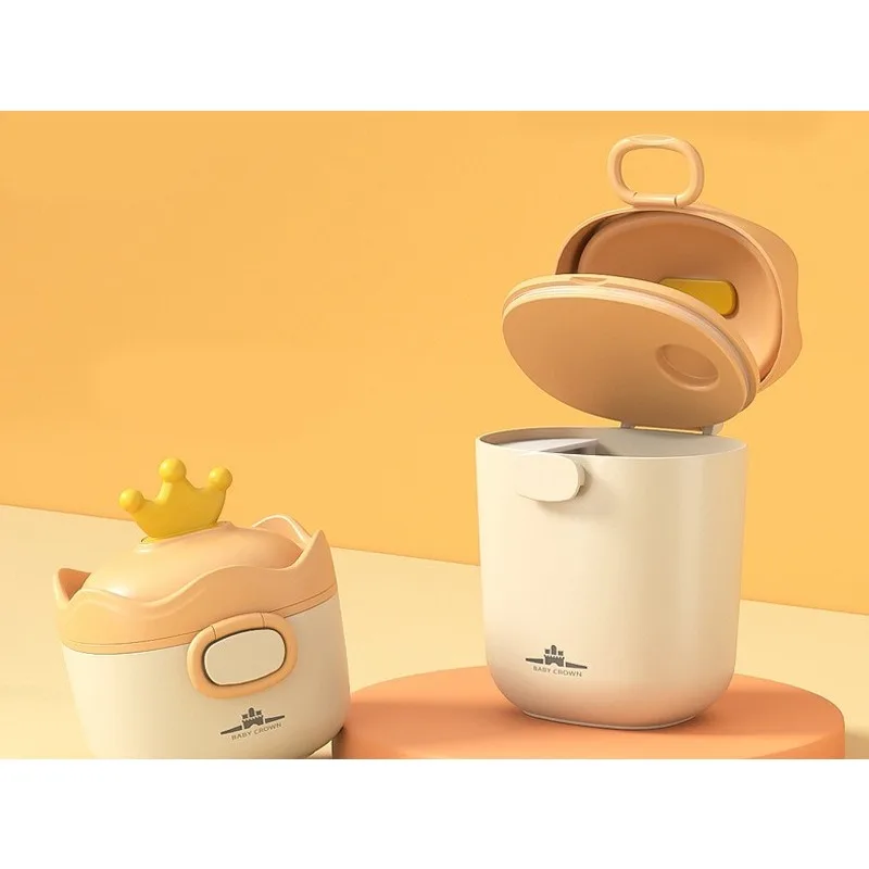 

Portable Milk Powder Boxes For Infants, Sealed Independent Containers, Moisture-Proof, Stores Milk & Baby Food For Outings.